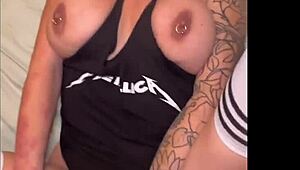 Sexy Big Tits Milf In Socks Takes Deep Creampie Pounding