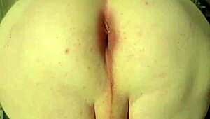 gf spreads asshole gapes wide with buttplug doggystyle for me