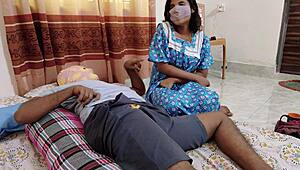 hidden desi passion ignites as bhabhi seduces dever in bedroom shadows