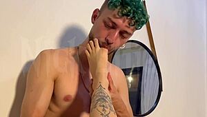 i made him suck my lil feet b4 wet pussy dive 😩