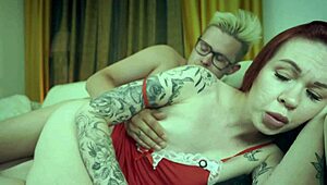 Step Mom Shares Couch Massage With Step Son Ends In Huge Facial Cumshot