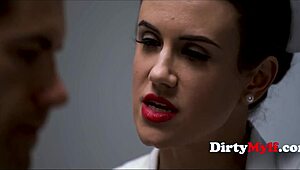 Nurse Ratchet milks patient cum in hospital fantasy?