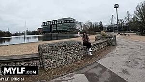 spanking her while blowing and pounding that tight pussy with big tits