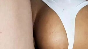 Submissive ebony begs macho to stretch her huge ass wide open for anal bliss