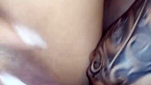 Colombian Bride's Huge Ass Pounded by Neighbor While Dildo Masturbating
