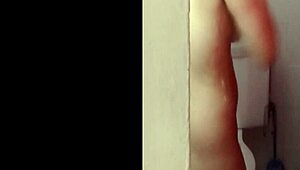 colombian big tits babe caught in steamy spy shower 👀💦