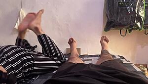 Uni babe deepthroats whole cock swallows cum 🍆💦