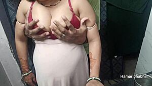 damn this sexy indian milf bhabhi takes hardcore pounding like a total slut wife