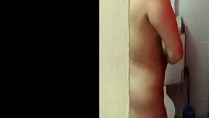 colombian big tits babe caught in steamy spy shower 👀💦