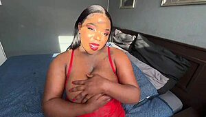 She chokes on thick white cock after black pounding leaves her dripping