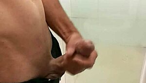 i stroke my skinny cock till huge cumshot explodes