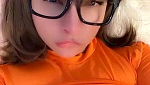 velma dinkley gives the perfect scooby doo blowjob with dirty talk