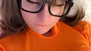 velma dinkley gives the perfect scooby doo blowjob with dirty talk