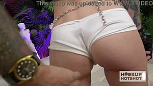 my god stevie moon's tight 18+ ass gets wrecked in her first anal