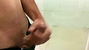 i stroke my skinny cock till huge cumshot explodes