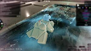 whoa, hooked up with this hot alsace cosplayer at the pool 😍 roblox romp part 1/5