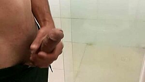 i stroke my skinny cock till huge cumshot explodes