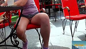 hey bosnia streets flashing my nude pussy mala dvojka bare and teasing everyone!!!