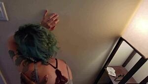 You talk dirty to petite Karma Kaze in ex-GFE POV roleplay