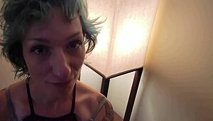 You talk dirty to petite Karma Kaze in ex-GFE POV roleplay