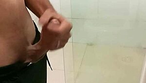 i stroke my skinny cock till huge cumshot explodes