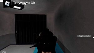 culiando un culo blanquito en la carcel pounding that white big ass with monster black cock