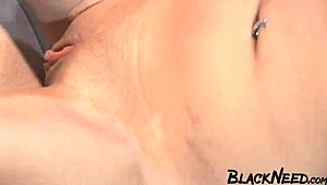 you won't believe this busty blonde taking big black cock anally rough