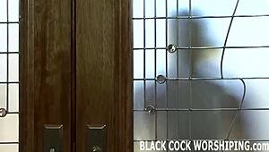 His Big Black Cock Fills My Ass With Cum