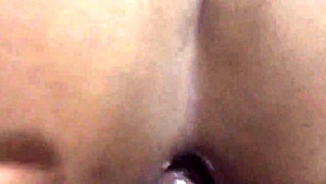 he fucks my tight latina ass hard in homemade anal with his thick cock