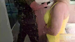 brazilian housewife: fucked soldier to save husband's life creampie? 