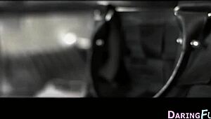 Classy Euro In Stockings Takes Hardcore Fucking Handjob Cumshot Jizz Explosion