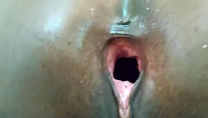 Busty Ebony MILF Big Ass Bent Over Beach Doggystyle Slapped Wet Pussy Swallows Huge Cum