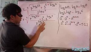 behind the scenes, the japanese teacher simplifies math with erotic student roleplay backstage