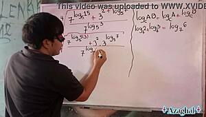 behind the scenes, the japanese teacher simplifies math with erotic student roleplay backstage