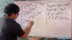 behind the scenes, the japanese teacher simplifies math with erotic student roleplay backstage