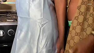 man i'm getting the best wet pussy meal served from kitchen counter