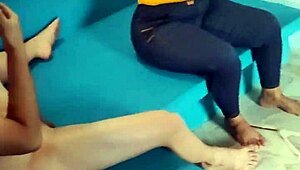 Wifey caught fucking step-nephew records her slutty pounding 📱😈