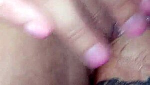 he fists the whore's stretched hole until she squirts in ecstasy