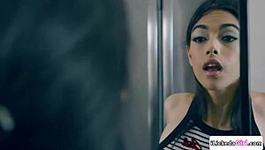 oh man, blonde lexi lore's facesitting on my petite latina pussy... i can't stop fingering her!