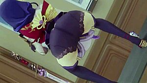 genshin impact hentai compilation try not to cum on big asses and tits pt 1