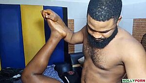 my first meet with that sexy ebony stallion felt electric