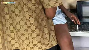 man i'm getting the best wet pussy meal served from kitchen counter