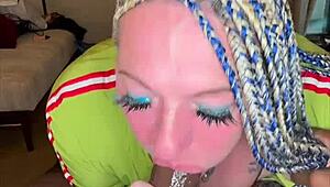 Derrick Malone Pounds Livie Blainn in BBW Casting?