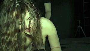 submissive slut eye rolls orgasms on big cock doggystyle cum