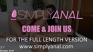 Lesbian massage escalates as Czech brunettes use anal toys for gaping orgasms