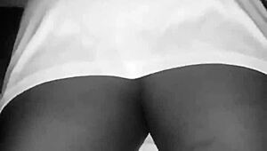 Homemade Clip Reveals Her Insanely Tight Pussy Up Close