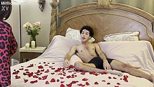 stepfamily valentines with nina dolci turns into hot taboo fuck