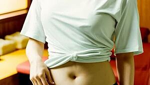 😏 blindfolded cute asian massage girl in lingerie panties gets sexy underwear tease