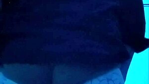 check out this big tits blonde with fresh piercings shaking her SOAKING WET PUSSY on bed