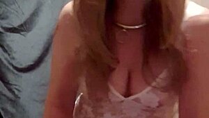 french maid slave bound chained outdoor with plug vibro for maledom humiliation